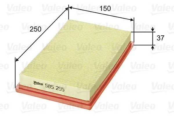 Luftfilter VALEO 585255