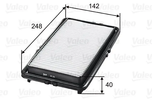 Luftfilter VALEO 585261