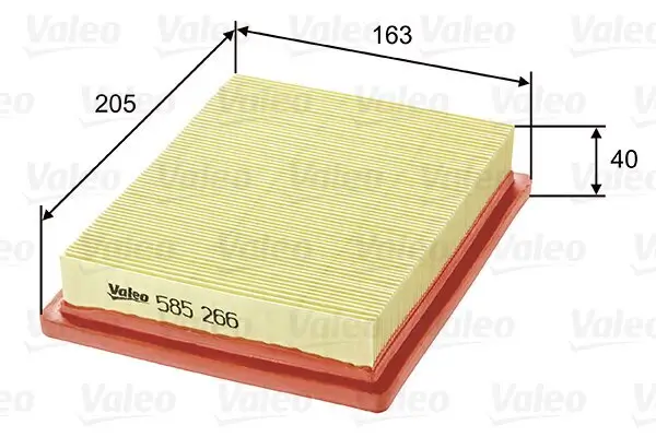 Luftfilter VALEO 585266