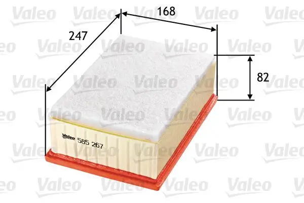 Luftfilter VALEO 585267