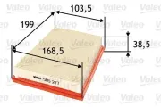 Luftfilter VALEO 585277