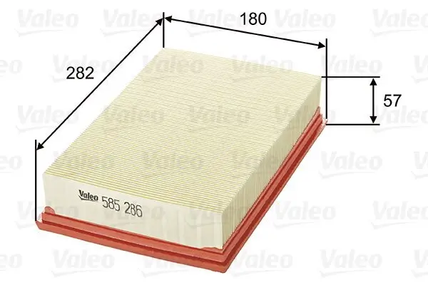 Luftfilter VALEO 585286