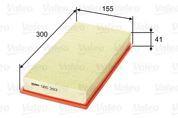 Luftfilter VALEO 585293