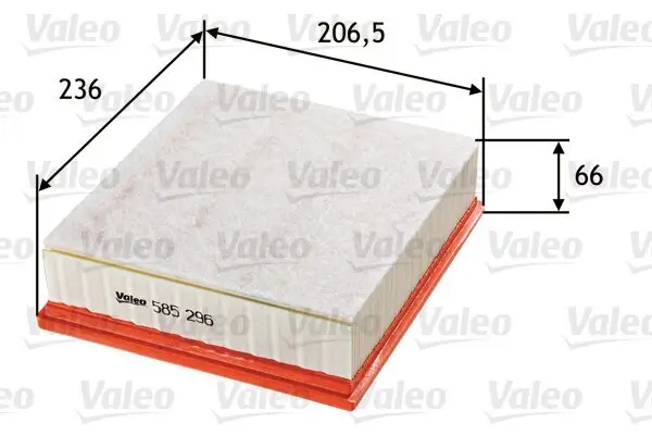 Luftfilter VALEO 585296