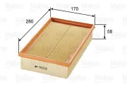 Luftfilter VALEO 585308