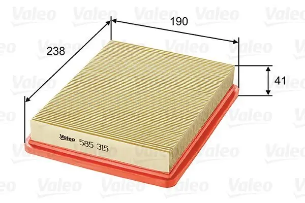 Luftfilter VALEO 585315