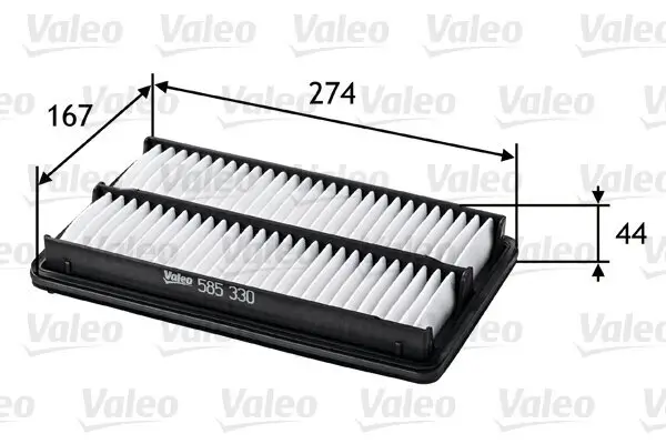 Luftfilter VALEO 585330
