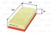 Luftfilter VALEO 585333