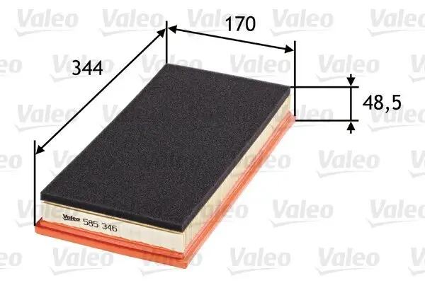 Luftfilter VALEO 585346