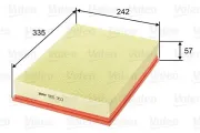 Luftfilter VALEO 585353
