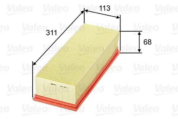 Luftfilter VALEO 585362