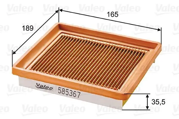 Luftfilter VALEO 585367