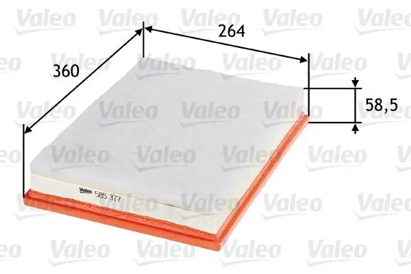 Luftfilter VALEO 585377