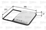 Luftfilter VALEO 585386