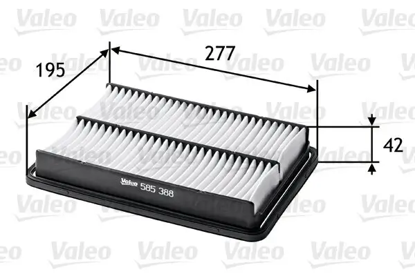 Luftfilter VALEO 585388