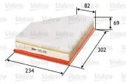 Luftfilter VALEO 585401