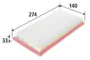 Luftfilter VALEO 585457