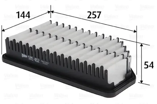 Luftfilter VALEO 585462 Bild Luftfilter VALEO 585462