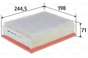 Luftfilter VALEO 585472