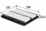 Luftfilter VALEO 585478