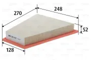 Luftfilter VALEO 585487