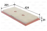 Luftfilter VALEO 585488