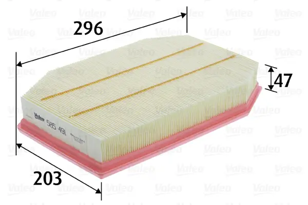 Luftfilter VALEO 585491