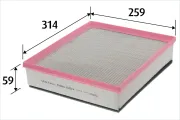 Luftfilter VALEO 585550