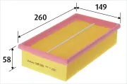 Luftfilter VALEO 585555