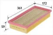 Luftfilter VALEO 585573