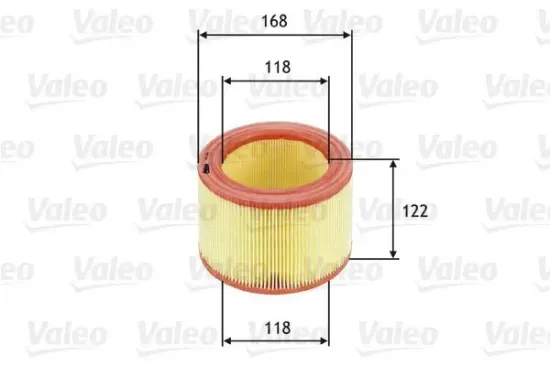 Luftfilter VALEO 585600 Bild Luftfilter VALEO 585600