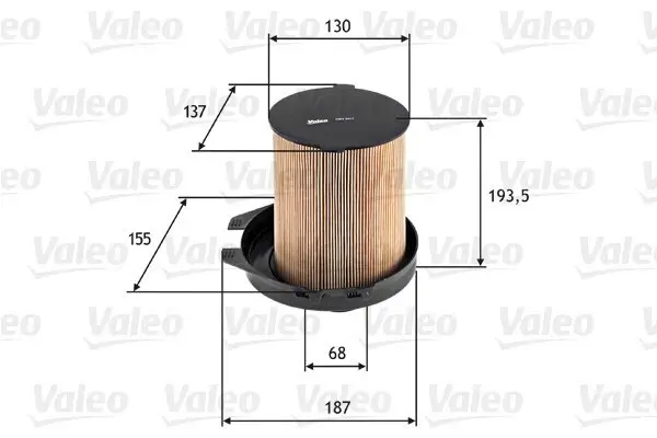 Luftfilter VALEO 585603