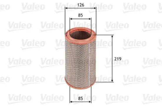 Luftfilter VALEO 585609 Bild Luftfilter VALEO 585609