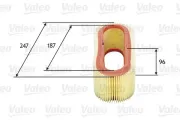 Luftfilter VALEO 585643