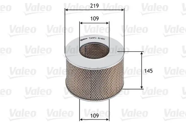 Luftfilter VALEO 585646