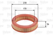 Luftfilter VALEO 585650