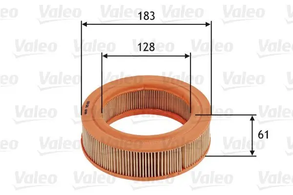 Luftfilter VALEO 585656