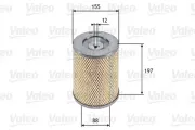 Luftfilter VALEO 585666