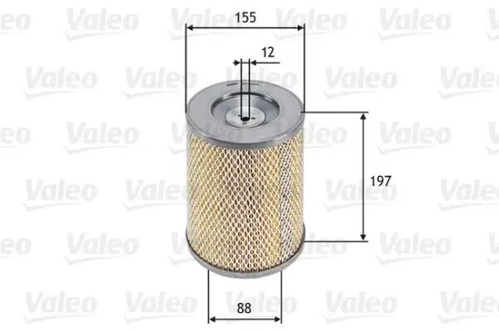 Luftfilter VALEO 585666 Bild Luftfilter VALEO 585666
