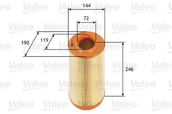 Luftfilter VALEO 585669