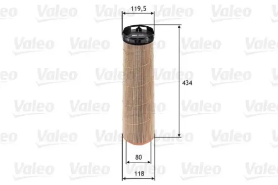Luftfilter VALEO 585670 Bild Luftfilter VALEO 585670