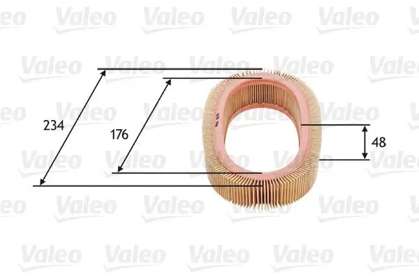 Luftfilter VALEO 585671