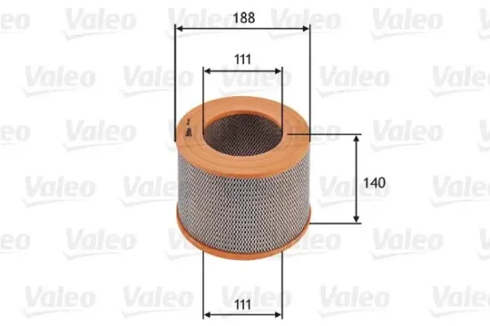 Luftfilter VALEO 585685 Bild Luftfilter VALEO 585685