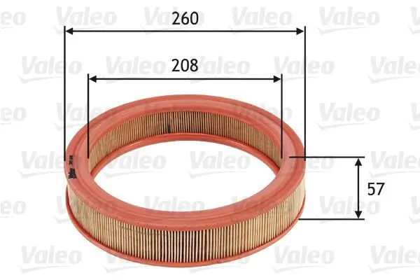 Luftfilter VALEO 585686