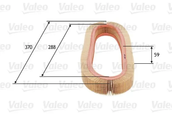 Luftfilter VALEO 585693