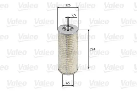 Luftfilter VALEO 585703 Bild Luftfilter VALEO 585703
