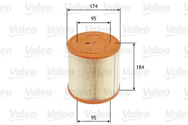 Luftfilter VALEO 585740