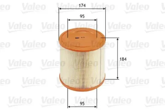 Luftfilter VALEO 585740 Bild Luftfilter VALEO 585740