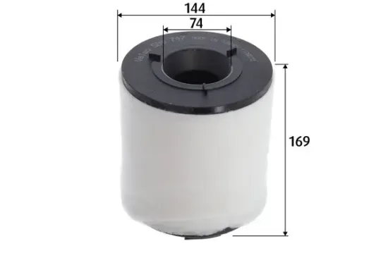 Luftfilter VALEO 585747 Bild Luftfilter VALEO 585747