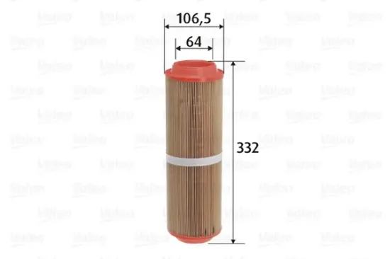 Luftfilter VALEO 585757 Bild Luftfilter VALEO 585757